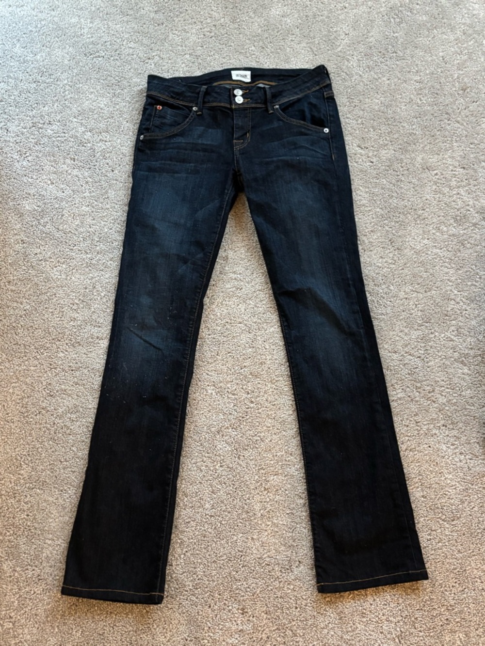 Hudson Jeans Bootcut in Dark Blue Wash